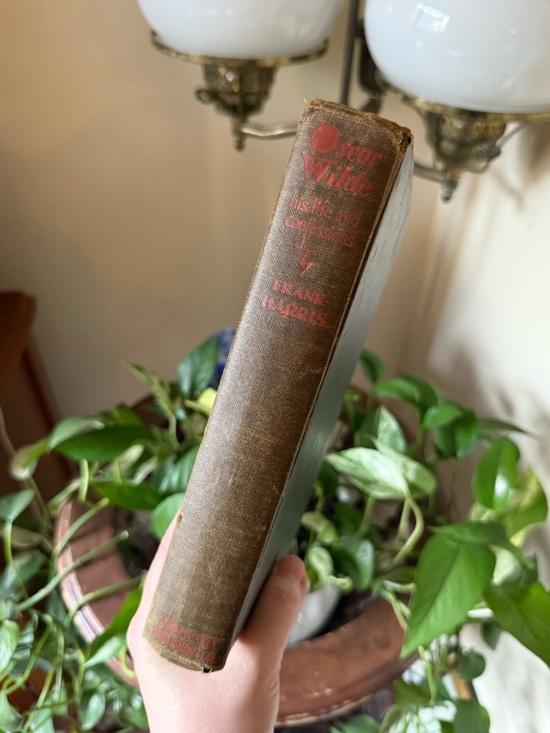 Antique Other - 1939 Oscar Wilde Book - Frank Harris